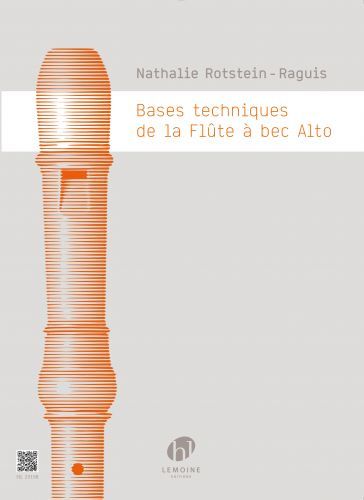 copertina Bases techniques de la flte  bec alto Editions Henry Lemoine