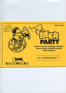 copertina Beer Party (1st/2nd Baritone BC) Marc Reift