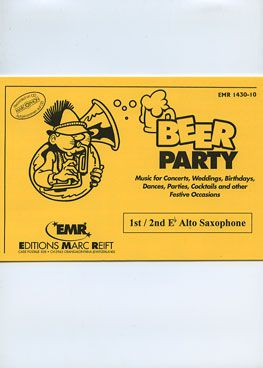 copertina Beer Party (1st/2nd Eb Alto Sax) Marc Reift