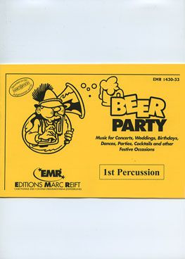 copertina Beer Party (1st Percussion) Marc Reift