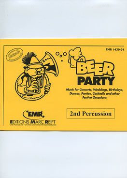 copertina Beer Party (2nd Percussion) Marc Reift