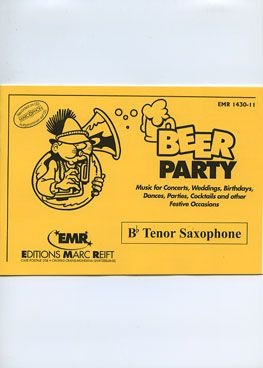 copertina Beer Party (Bb Tenor Sax) Marc Reift