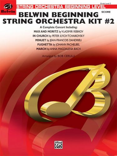 copertina Belwin Beginning String Orchestra Kit #2 ALFRED