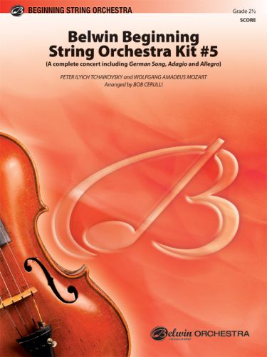copertina Belwin Beginning String Orchestra Kit #5 ALFRED