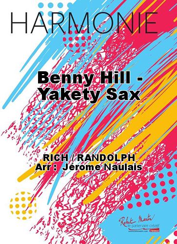 copertina Benny Hill - Yakety Sax Robert Martin