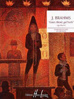copertina Berceuse Guten Abend, gut'Nacht Op.49 n4 Editions Henry Lemoine