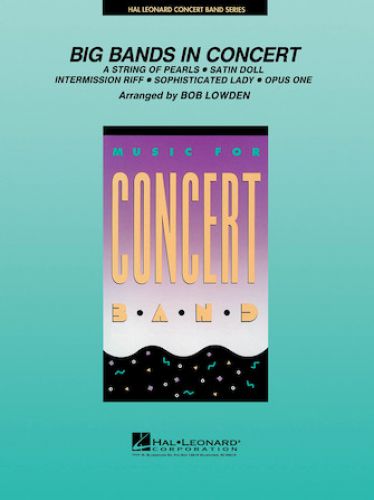 copertina Big Bands in Concert Hal Leonard