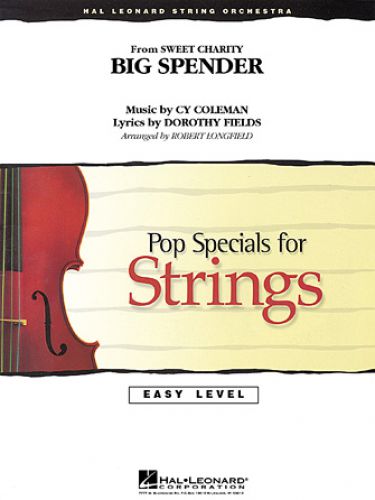 copertina Big Spender (from Sweet Charity) Hal Leonard