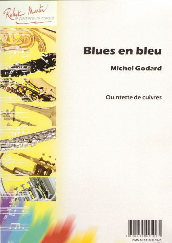 copertina Blues En Bleu Robert Martin