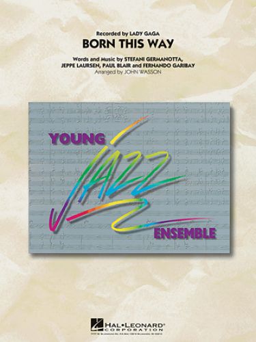 copertina Born This Way Hal Leonard
