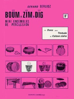 copertina Boum, Zim, Dig Vol.F - 12 duos Combre