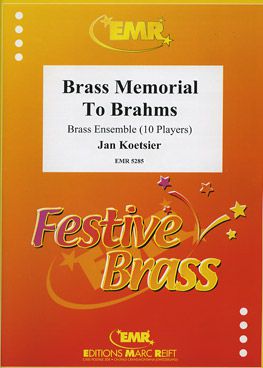 copertina Brass Memorial To Brahms Marc Reift