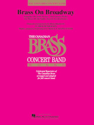 copertina Brass on Broadway Hal Leonard