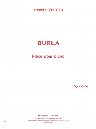 copertina Burla Combre