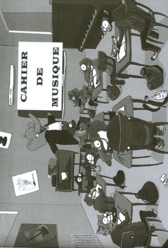 copertina CAHIER DE MUSIQUE PETIT A5 Editions Robert Martin