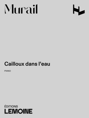 copertina Cailloux dans l'eau Editions Henry Lemoine
