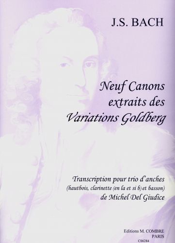 copertina Canons (9) extr. Variations Goldberg Combre