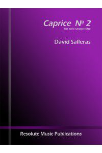 copertina CAPRICE 2 Resolute Music Publication