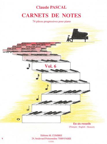 copertina Carnets de notes Vol.6 Combre
