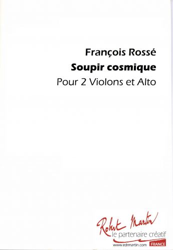 copertina CASSURE D AME pour VIOLON,2 PERCUSSIONS ET ELECTRONIQUE Robert Martin