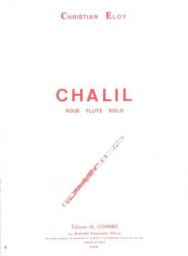 copertina Chalil Combre