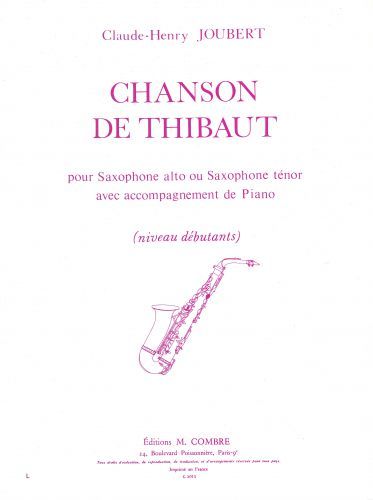 copertina Chanson de Thibaut Combre