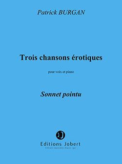 copertina Chansons rotiques (3) n1 Sonnet pointu Jobert