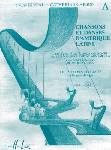 copertina Chansons et danses d'Amrique latine Vol.A Editions Henry Lemoine