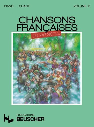 copertina Chansons fran�aises du XXe si�cle Vol.2 Paul Beuscher
