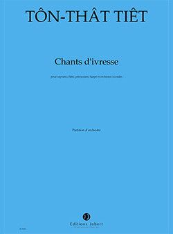 copertina Chants d'ivresse Jobert