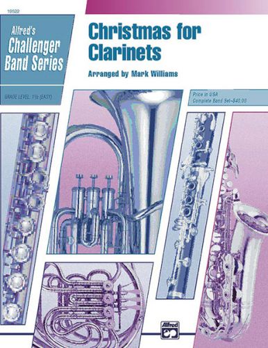 copertina Christmas for Clarinets ALFRED
