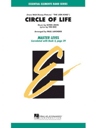 copertina Circle of Life Hal Leonard