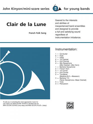 copertina Clair de la Lune ALFRED