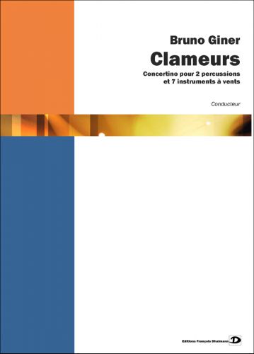 copertina Clameurs Dhalmann