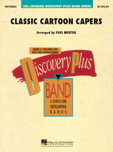 copertina Classic Cartoon Capers Hal Leonard