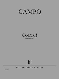 copertina Color ! Editions Henry Lemoine