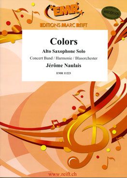 copertina Colors (Alto Sax Solo) Marc Reift