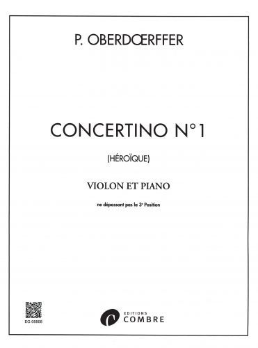 copertina Concertino n1 Hroque Combre
