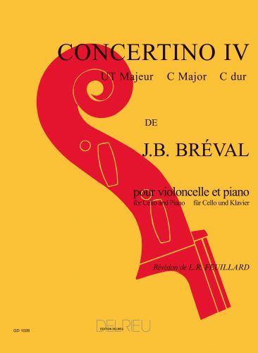 copertina Concertino n4 en Ut maj. Delrieu