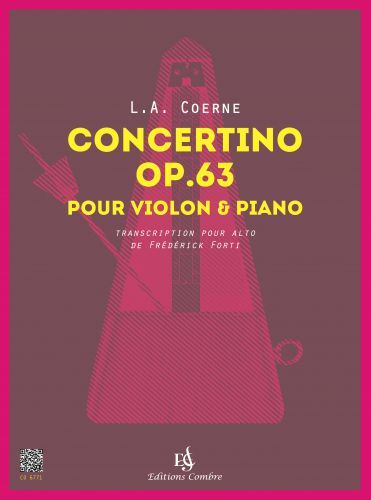 copertina Concertino Op.63 Combre