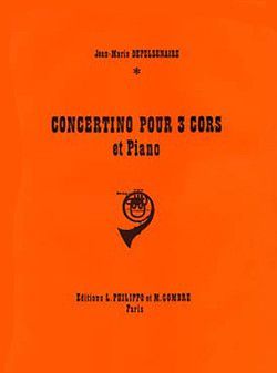 copertina Concertino pour l'agrment Combre