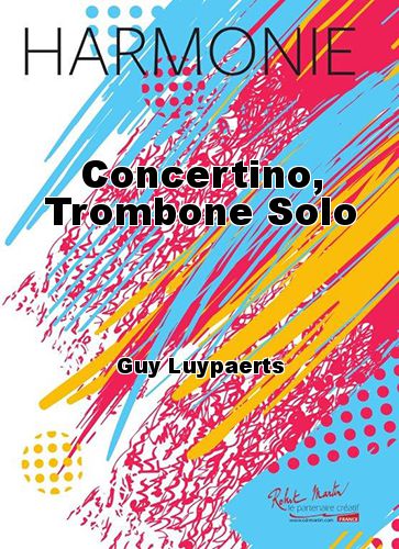 copertina Concertino, Trombone Solo Martin Musique