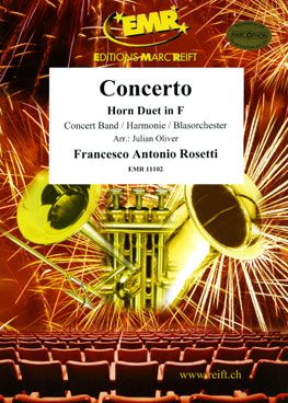 copertina Concerto (2 Horns in F Solo) Marc Reift
