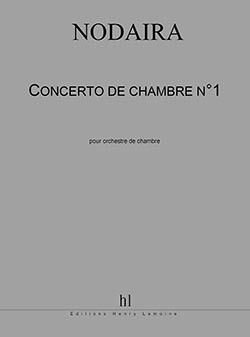 copertina Concerto de chambre n1 Editions Henry Lemoine