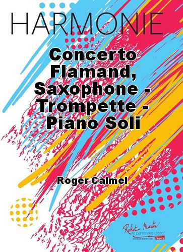 copertina Concerto Flamand, Saxophone - Trompette - Piano Soli Martin Musique