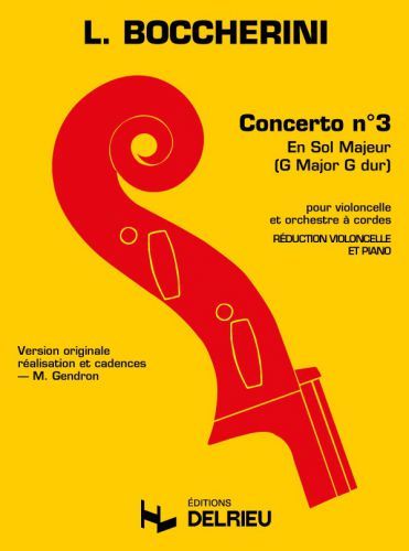 copertina Concerto n3 en Sol maj. G480 n7 Delrieu