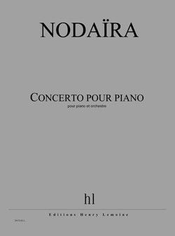 copertina Concerto pour piano Editions Henry Lemoine