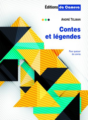 copertina Conte et legende pour Quatuor de cuivres DA CAMERA