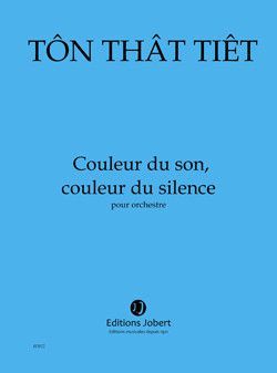 copertina Couleur du son, couleur du silence Jobert