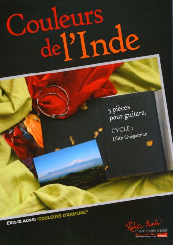 copertina Couleurs de l'Inde pour guitare Rubin